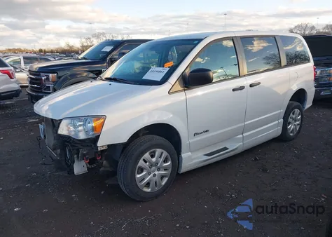 2019 Dodge Grand Caravan Se from USA, damaged, VIN 2C7WDGBG5KR803030